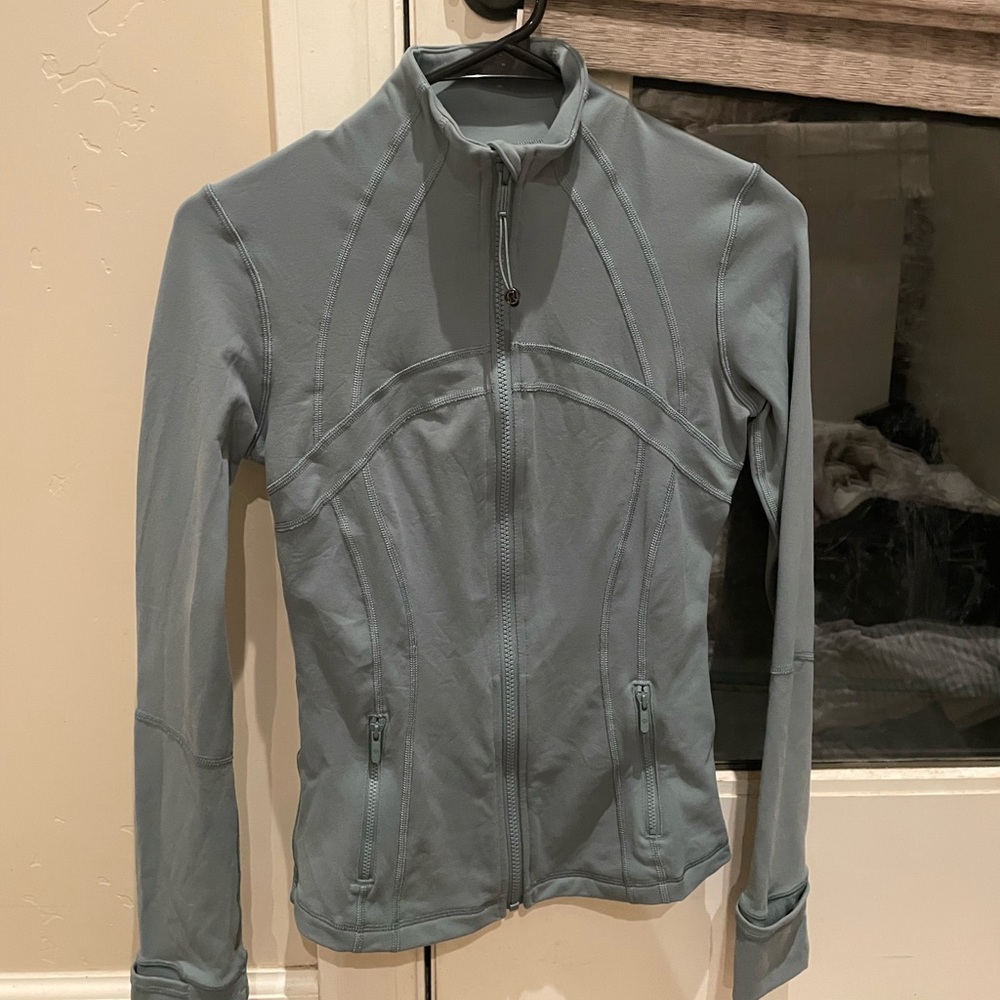 lululemon seafoam green define jacket